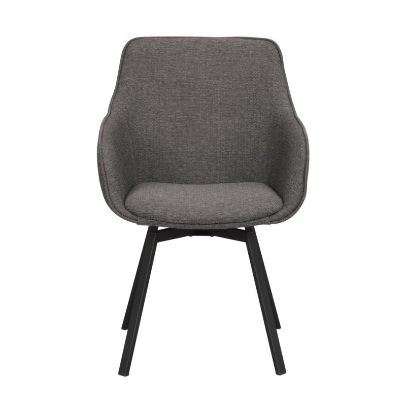 RO Alison Arm Chair Grey/Black